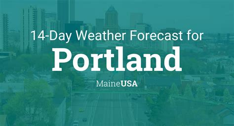 Portland, Maine, USA 14 day weather forecast