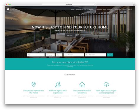 FREE 15+ Best Commercial Real Estate WordPress Examples & Templates ...