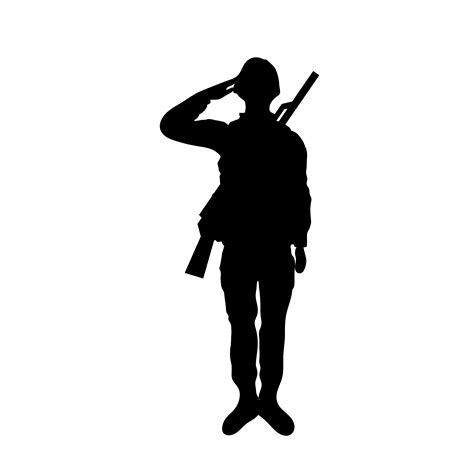 Canadian Soldier Silhouette