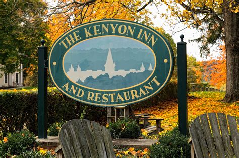 Hotel Amenities | The Kenyon Inn Hotel & Restaurant