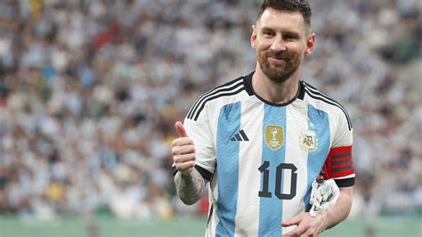 Top 10 records from FIFA World Cup winner Lionel Messi who celebrates ...