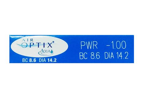 AIR OPTIX AQUA (Monthly - 3 pcs/Box)