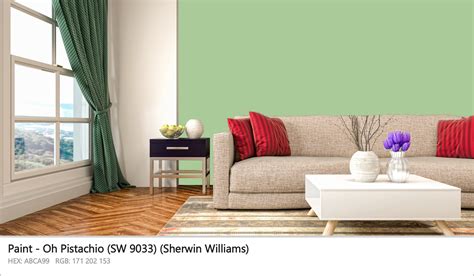 Sherwin Williams Oh Pistachio (SW 9033) Paint color codes, similar ...