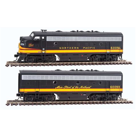 Walthers Mainline HO F7A-B Set Northern Pacific w/ DCC & Sound - Spring ...