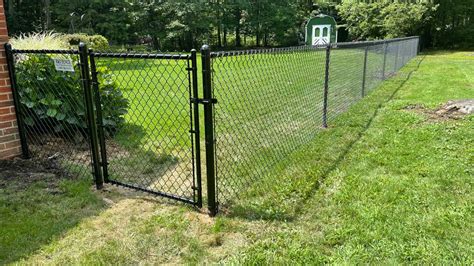 Black Chain Link Fence – Style Meets Security