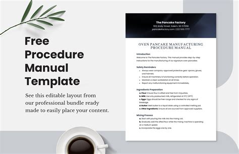 FREE Procedure Manual Templates - Download in Word, Google Docs, PDF ...