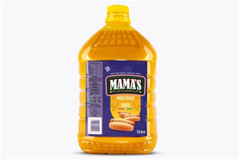 MUSTARD SAUCE MAMAS 5LT – Bargain Xpress