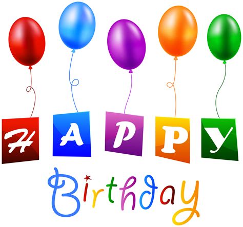 Happy Birthday Balloons Png Images | Images and Photos finder