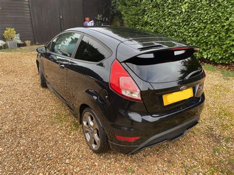 2014 Ford Fiesta ST2 Black & Black interior - Fabulous car! Long MOT ...