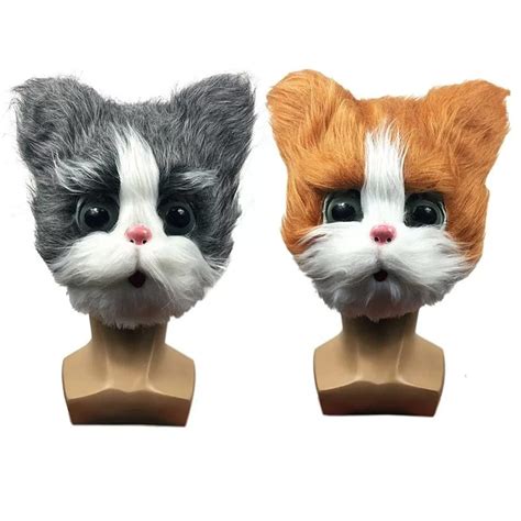 Jual Topeng Kucing Lucu Cute Cat Halloween Cosplay | Shopee Indonesia