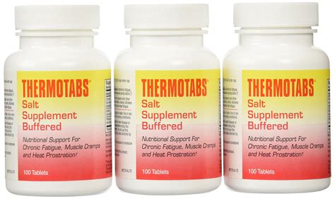 Thermotabs Each Buffered Salt Tab, 3 Count on Galleon Philippines