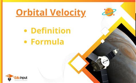 What is Orbital Velocity?-Definition, And Formula