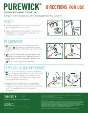 Womens Purewick Instructions.pdf - Simple non-invasive urine management ...