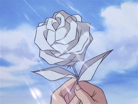 ‘anime rose ’ by parisnina | Blue anime, Aesthetic anime, Anime scenery