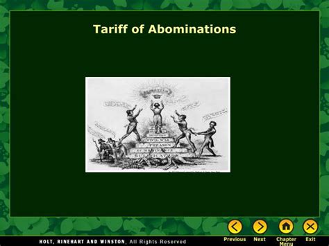 PPT - Tariff of Abominations PowerPoint Presentation, free download ...