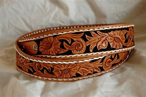 Custom leather belts - handmade custom leather belt - western custom ...