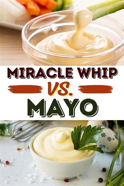 Miracle Whip vs. Mayo: What's the Difference? - Insanely Good