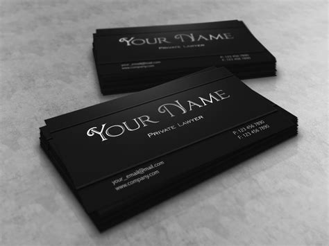 Attorney Business Cards - Business Card Tips