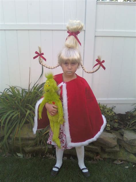 Cindy Lou Who from the Grinch.... I made the hair and my sister made ...