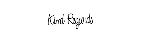 81+ Kind Regards Name Signature Style Ideas | New E-Sign