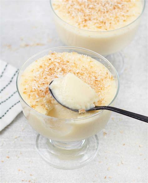 Coconut Milk Pudding - Healthy Life Trainer