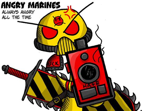 Angry marines by Kardalak on DeviantArt