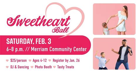 Sweetheart Ball, Merriam Community Center, February 3 2024 | AllEvents.in