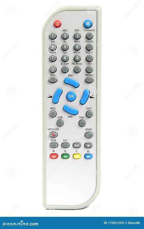 Tv remote control stock image. Image of entertainment - 17501229