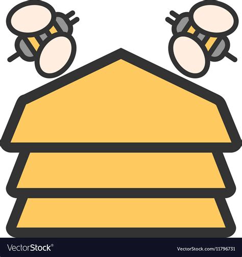 Hive Royalty Free Vector Image - VectorStock