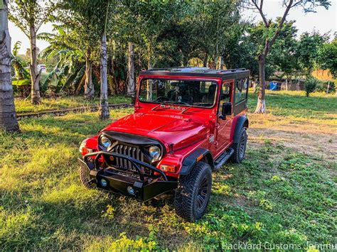 Modified old Thar gets a feature Mahindra won't offer even in the 2020 Thar