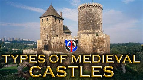 The different types of medieval CASTLES