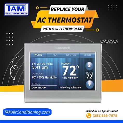 Replace Your AC Thermostat with a Wi-Fi Thermostat