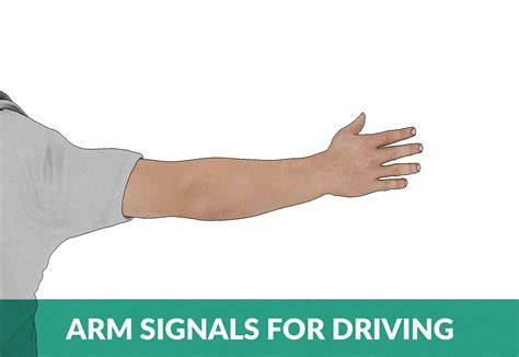 Arm Signals for Driving | The Highway Code Hand Signals