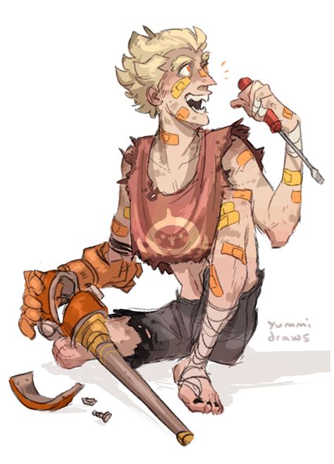 hey (Posts tagged junkrat fan art) | Overwatch funny, Junkrat fanart ...