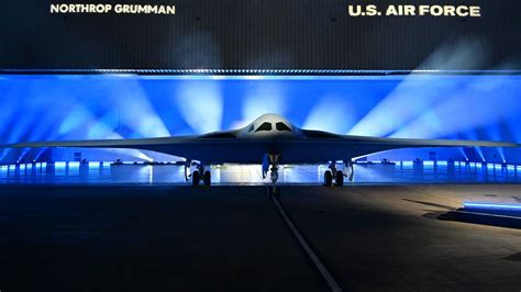 Pentagon debuts its new stealth bomber, the B-21 Raider