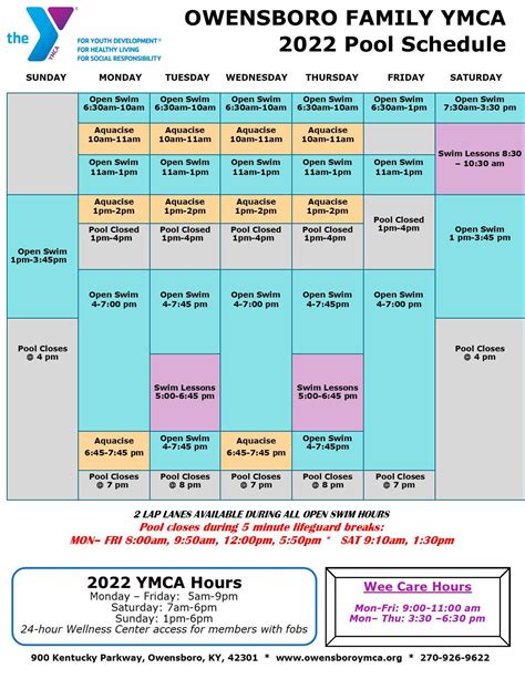 Calendar | Owensboro YMCA