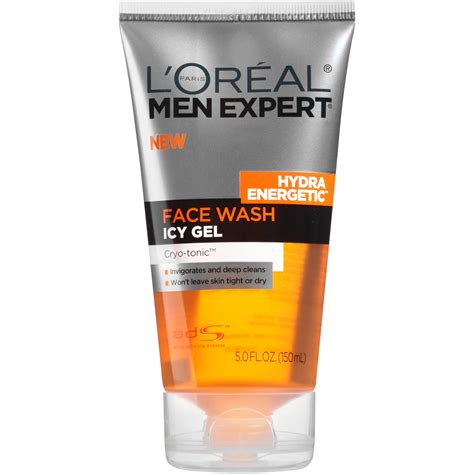 L'Oreal Paris Men Expert Hydra Energetic Icy Gel Face Wash, 5 fl oz ...