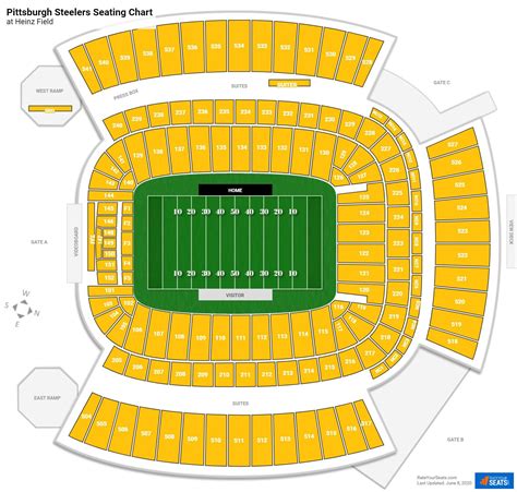 Pittsburgh Football Stadium Seating Chart | Cabinets Matttroy