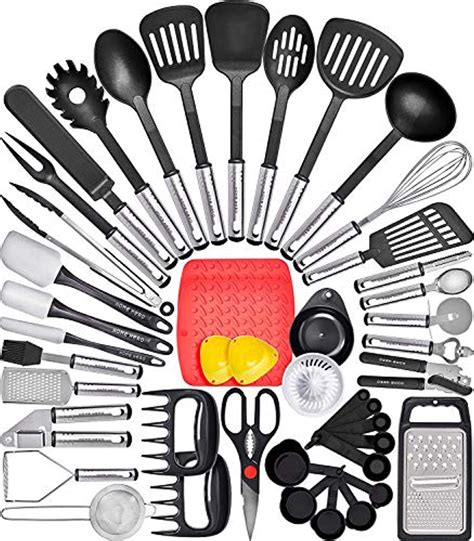 Kitchen Utensil Set Cooking Utensils Set - Nylon Kitchen Utensils Set ...