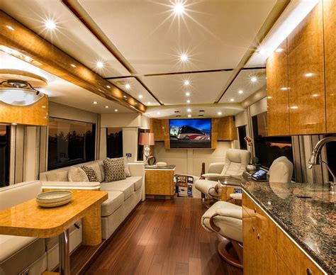 Prevost Motor Coach Interiors 41 - RVtruckCAR | Motor coach interior ...