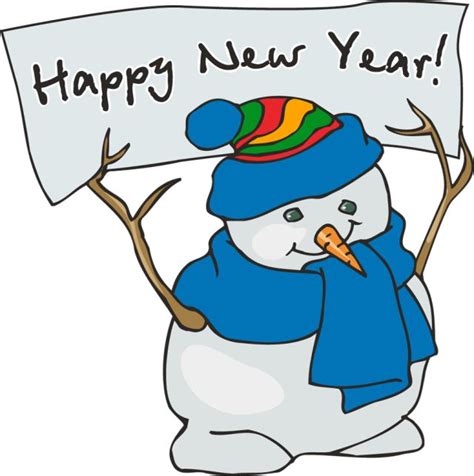 Find hd free January New Year Clip Art - Happy New Year Clipart Free ...