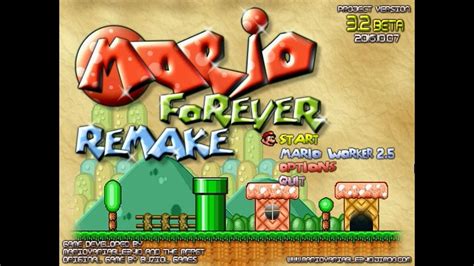 Mario Forever Remake v3.2 World G by MV3410 - Walkthrough - YouTube