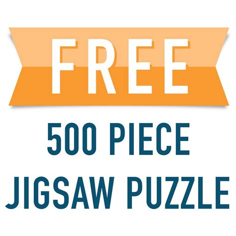 FREE 500 Piece Jigsaw Puzzle | Bits and Pieces