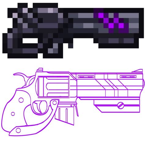 I drew the Onyx Blaster! : r/Terraria