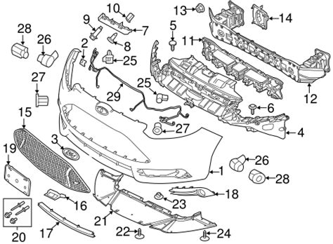 2014 Ford Focus Front Bumper Parts - Ford Focus Review