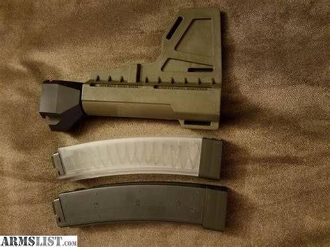 ARMSLIST - For Sale: Cz Scorpion Brace and Magazines