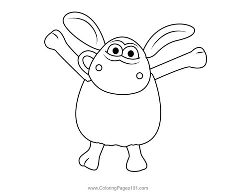 Beautiful Timmy Coloring Page for Kids - Free Timmy Time Printable ...