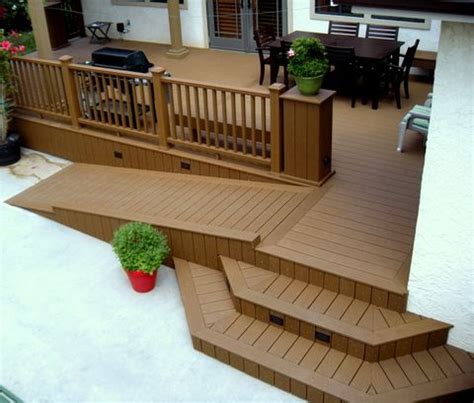 Trex Accents deck with ramp. | Decks by SunCoastDeck.com | Pinterest ...