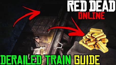 HIDDEN CRASHED TRAIN WITH GOLD BARS GUIDE & LOCATION - Red Dead ...