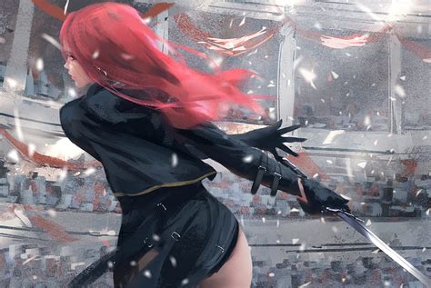 4K free download | Open Fight, anime-girl, anime, artist, artwork ...